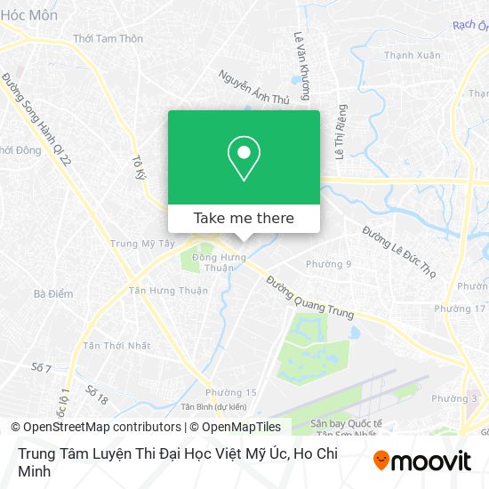 Trung Tâm Luyện Thi Đại Học Việt Mỹ Úc map