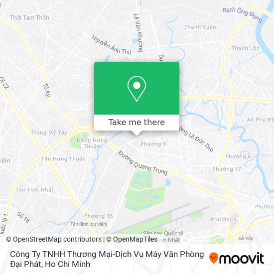 Công Ty TNHH Thương Mại-Dịch Vụ Máy Văn Phòng Đại Phát map