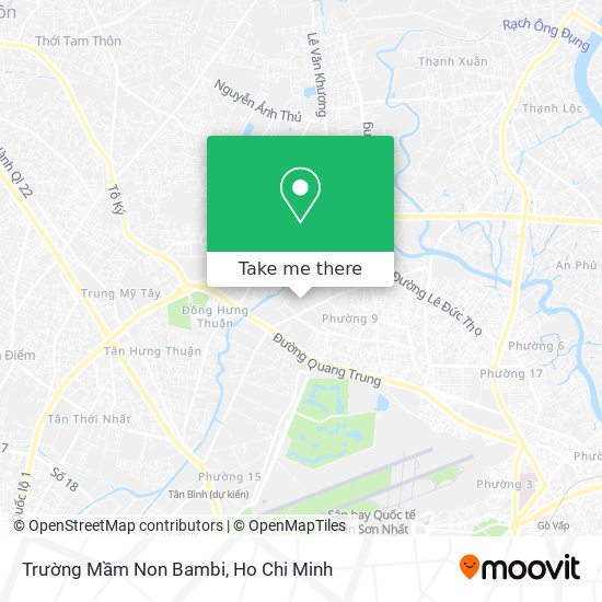 Trường Mầm Non Bambi map