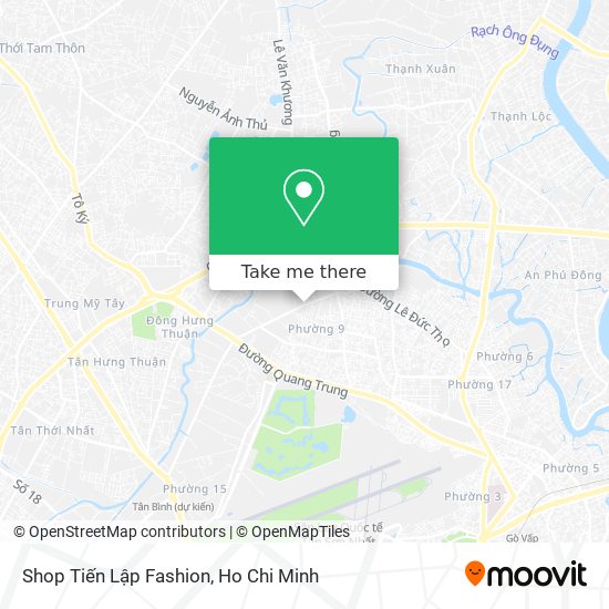 Shop Tiến Lập Fashion map