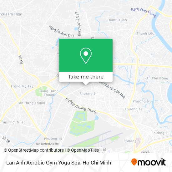 Lan Anh Aerobic Gym Yoga Spa map