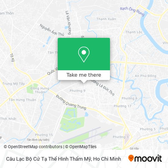 Câu Lạc Bộ Cử Tạ Thể Hình Thẩm Mỹ map