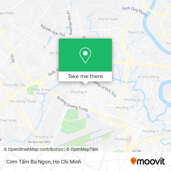 Cơm Tấm Ba Ngon map