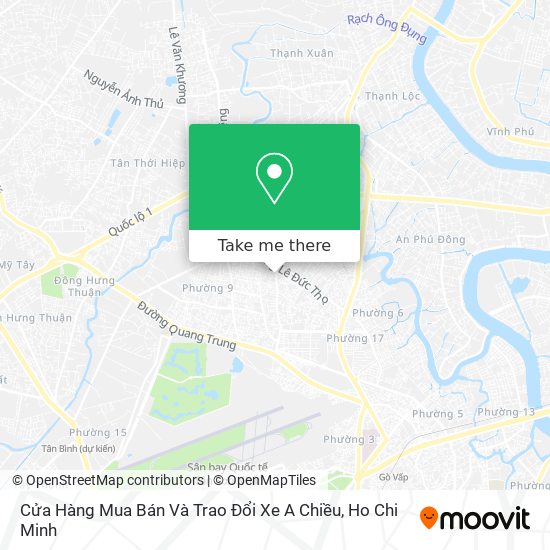 Cửa Hàng Mua Bán Và Trao Đổi Xe A Chiều map