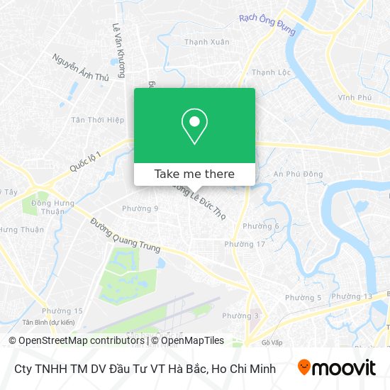 Cty TNHH TM DV Đầu Tư VT Hà Bắc map