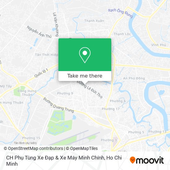 CH Phụ Tùng Xe Đạp & Xe Máy Minh Chính map