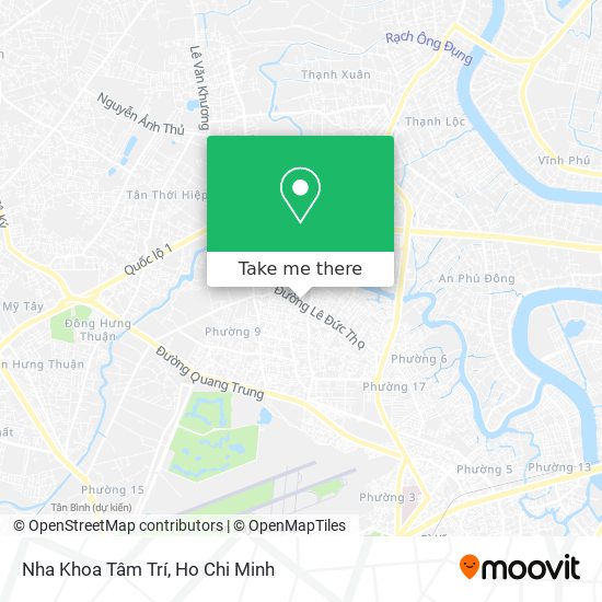 Nha Khoa Tâm Trí map