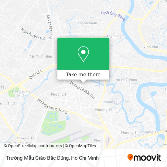 Trường Mẫu Giáo Bắc Dũng map