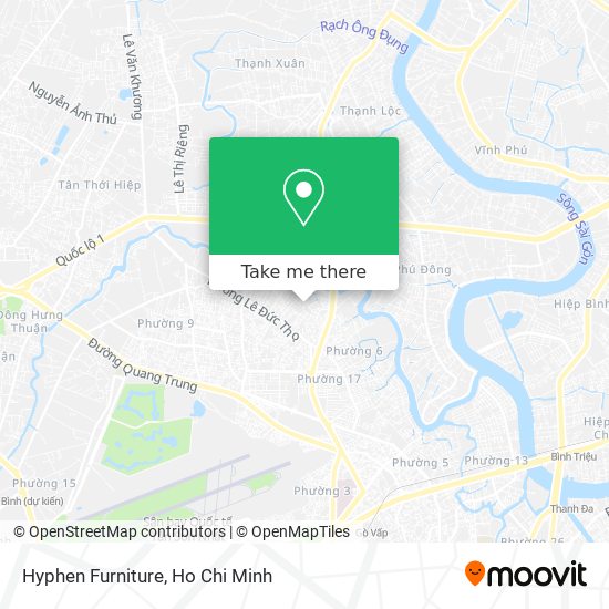 Hyphen Furniture map