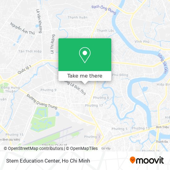 Stem Education Center map