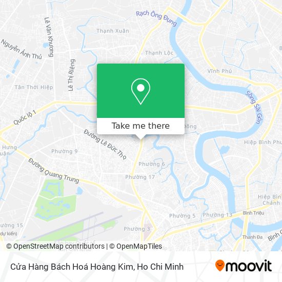 Cửa Hàng Bách Hoá Hoàng Kim map