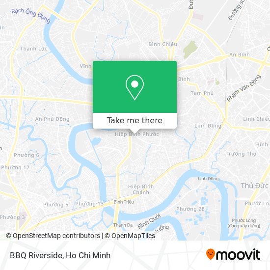 BBQ Riverside map