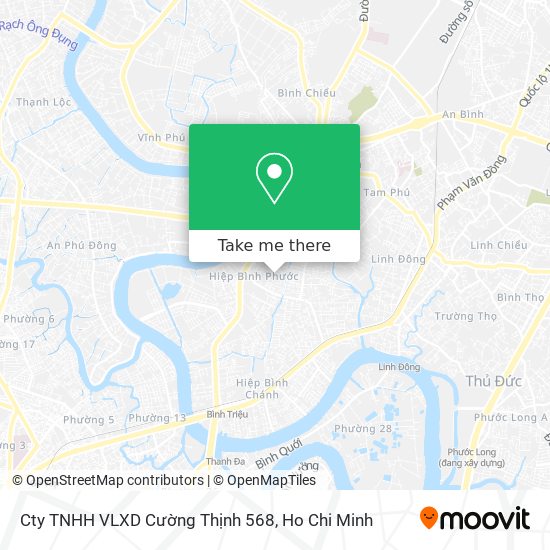 Cty TNHH VLXD Cường Thịnh 568 map