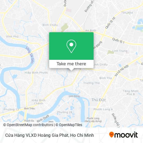 Cửa Hàng VLXD Hoàng Gia Phát map