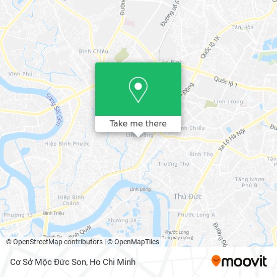 Cơ Sở Mộc Đức Son map