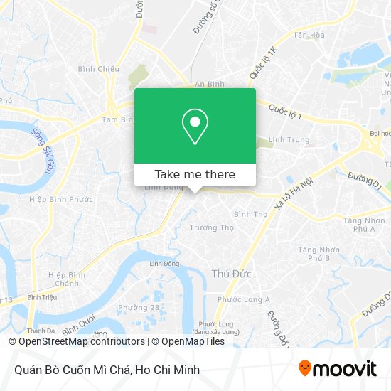 Quán Bò Cuốn Mì Chả map