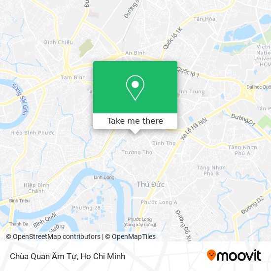 Chùa Quan Âm Tự map