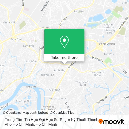 Trung Tâm Tin Học-Đại Học Sư Phạm Kỹ Thuật Thành Phố Hồ Chí Minh map