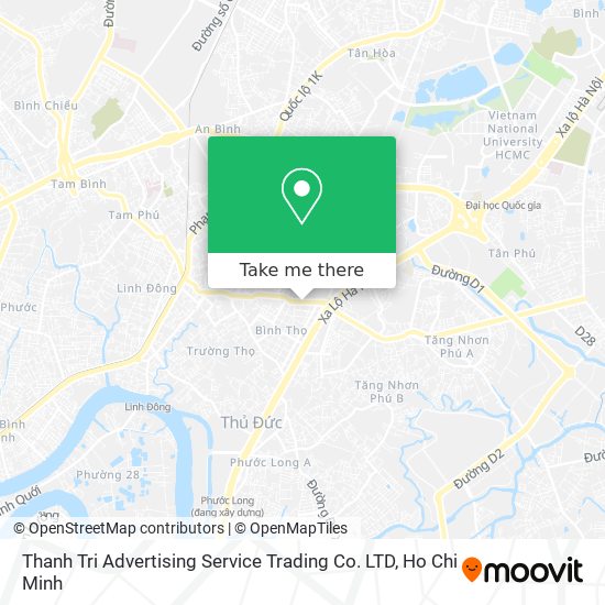 Thanh Tri Advertising Service Trading Co. LTD map