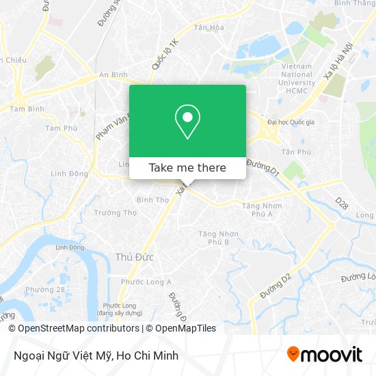 Ngoại Ngữ Việt Mỹ map