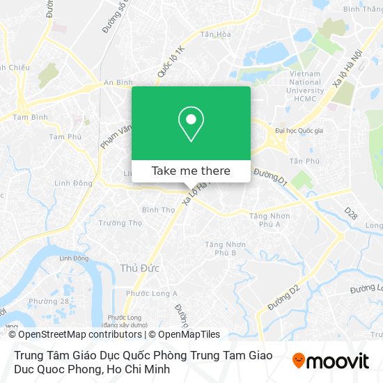 Trung Tâm Giáo Dục Quốc Phòng Trung Tam Giao Duc Quoc Phong map