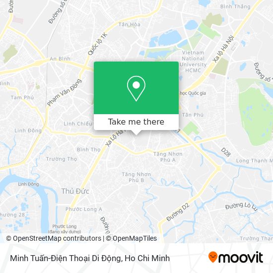 Minh Tuấn-Điện Thoại Di Động map