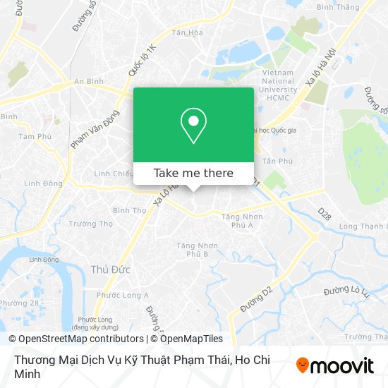 Thương Mại Dịch Vụ Kỹ Thuật Phạm Thái map