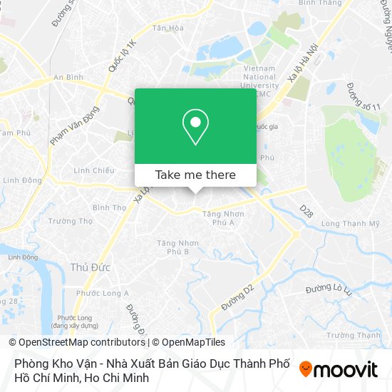 Phòng Kho Vận - Nhà Xuất Bản Giáo Dục Thành Phố Hồ Chí Minh map