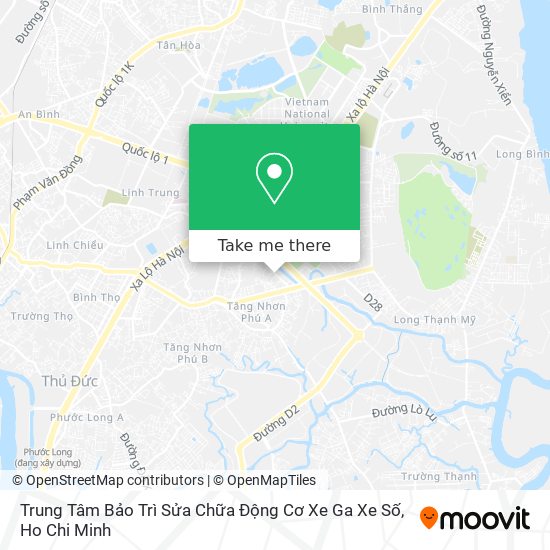 Trung Tâm Bảo Trì Sửa Chữa Động Cơ Xe Ga Xe Số map