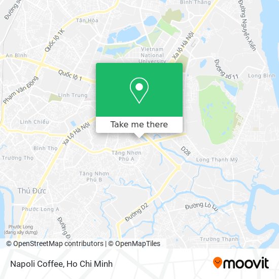 Napoli Coffee map