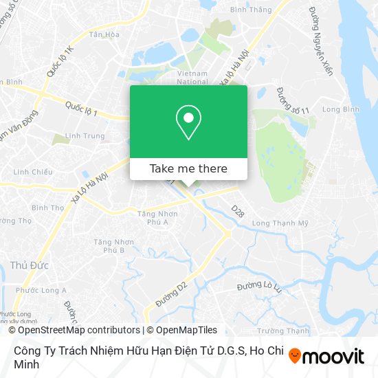 Công Ty Trách Nhiệm Hữu Hạn Điện Tử D.G.S map