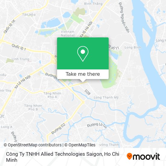 Công Ty TNHH Allied Technologies Saigon map