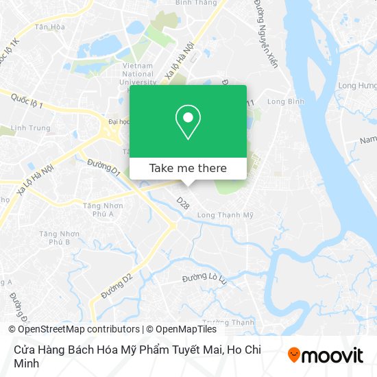 Cửa Hàng Bách Hóa Mỹ Phẩm Tuyết Mai map