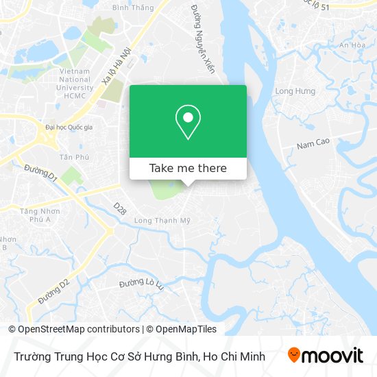 Trường Trung Học Cơ Sở Hưng Bình map