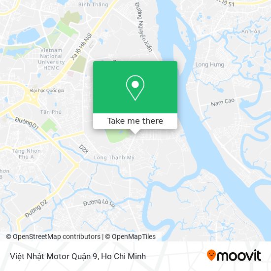 Việt Nhật Motor Quận 9 map