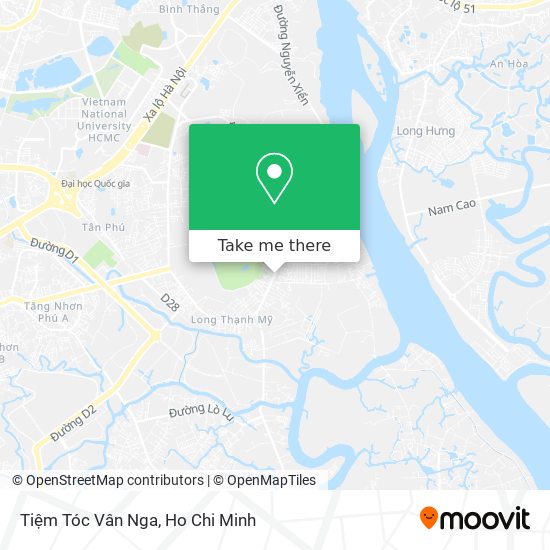 Tiệm Tóc Vân Nga map