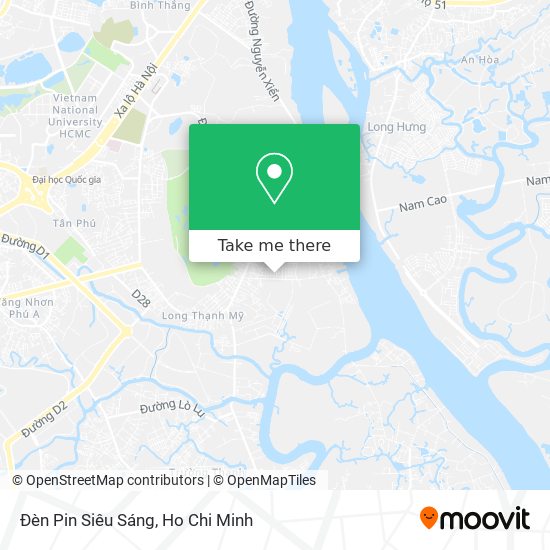 Đèn Pin Siêu Sáng map