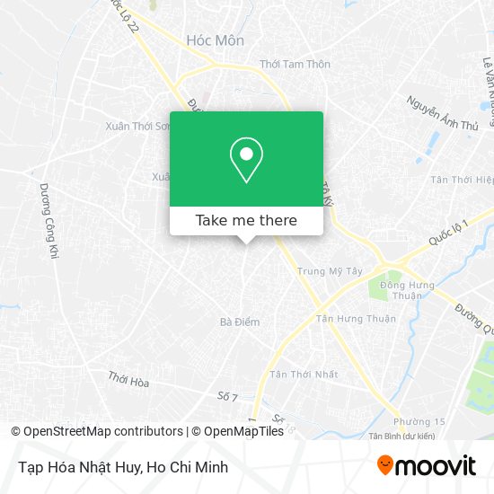 Tạp Hóa Nhật Huy map