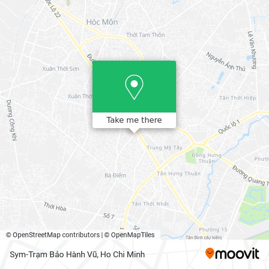 Sym-Trạm Bảo Hành Vũ map
