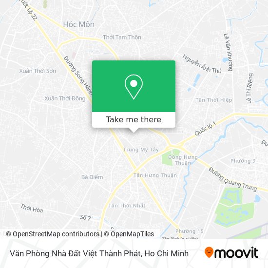 Văn Phòng Nhà Đất Việt Thành Phát map