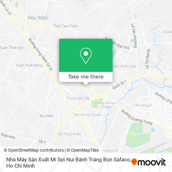 Nhà Máy Sản Xuất Mì Sợi Nui Bánh Tráng Bún Safaco map