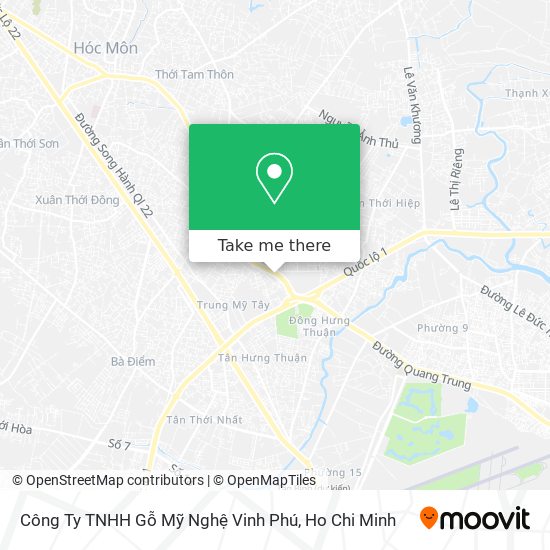 Công Ty TNHH Gỗ Mỹ Nghệ Vinh Phú map