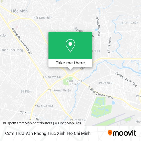 Cơm Trưa Văn Phòng Trúc Xinh map