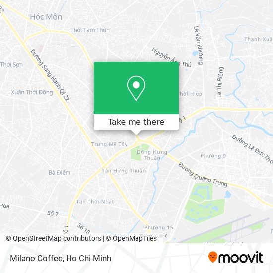 Milano Coffee map