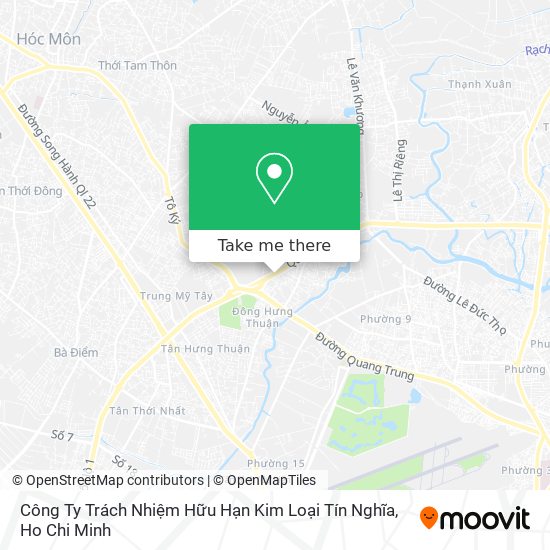 Công Ty Trách Nhiệm Hữu Hạn Kim Loại Tín Nghĩa map