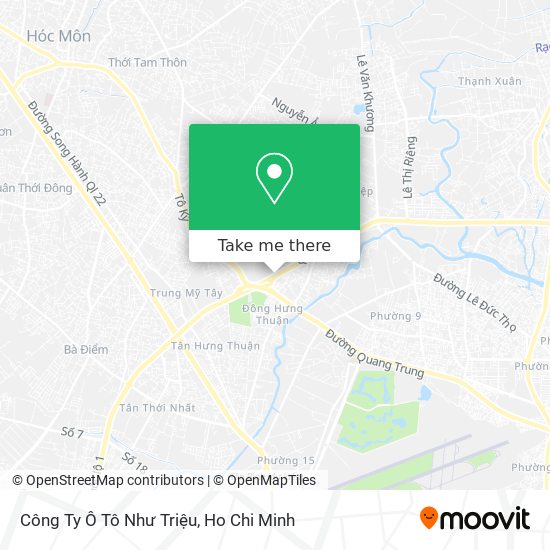 Công Ty Ô Tô Như Triệu map