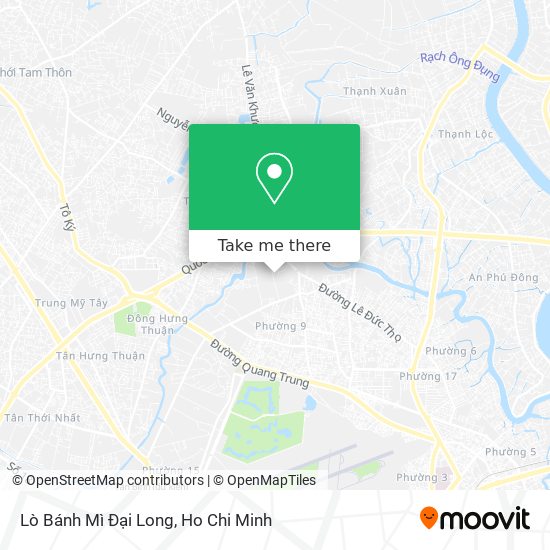 Lò Bánh Mì Đại Long map