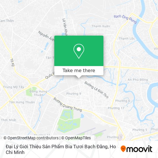 Đại Lý Giới Thiệu Sản Phẩm Bia Tươi Bạch Đằng map