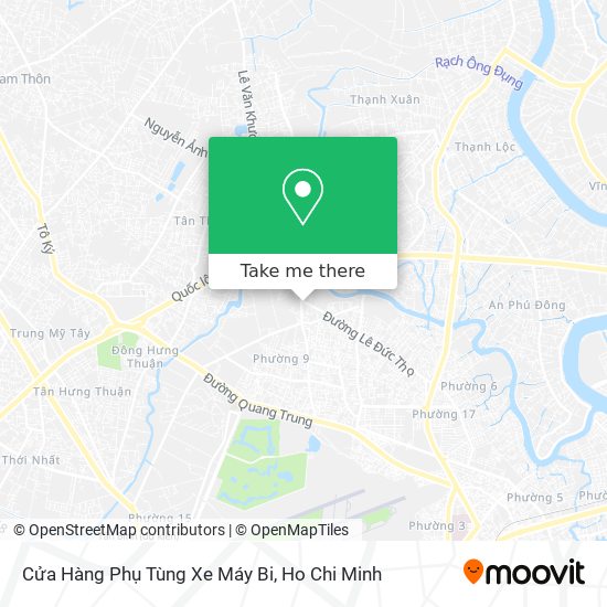 Cửa Hàng Phụ Tùng Xe Máy Bi map