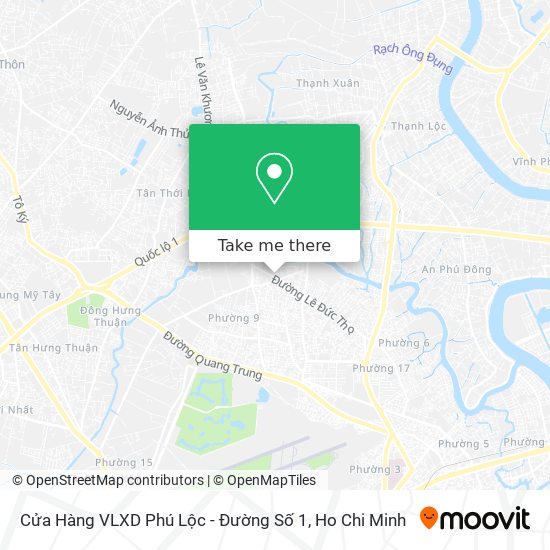 Cửa Hàng VLXD Phú Lộc - Đường Số 1 map